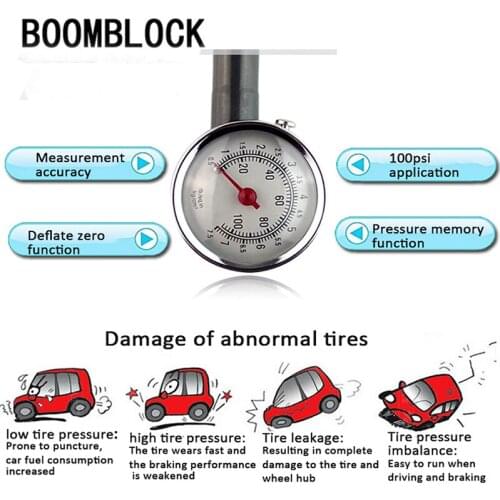BOOMBLOCK Car Styling Wheel Tire Pressure Detect For Bmw E46 E39 Audi A3 A6 C5 A4 B6 Mercedes W203 W211 Mini Cooper