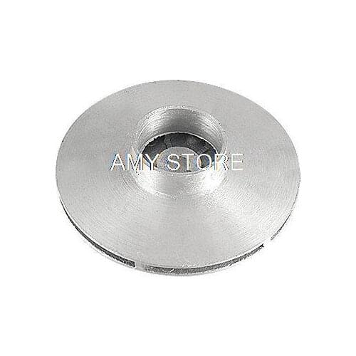 44mm Big OD Hole Diameter 12mm ID Aluminum Alloy Centrifugal Pump Impeller Fan Backward Curved Blades 12-125-44-18