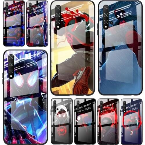 Tempered Glass Cover Marvel Avengers Venom Super Hero For Huawei Honor 30 20 10 9X 8X Pro Plus Lite Phone Case Shell