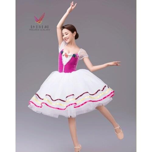 Kids children Ballet Dance Tutu Ballerina Dance Costumes Girls Ballet Dancing Dress leotard coppelia costume