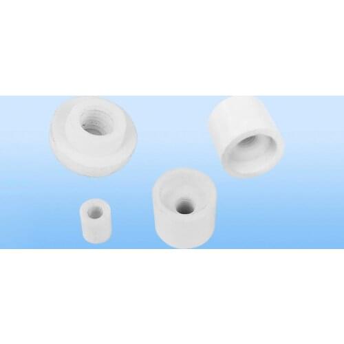 Ceramic tapered insulator bead For electric heating pipe terminals Alumina porcelain stepped insulator