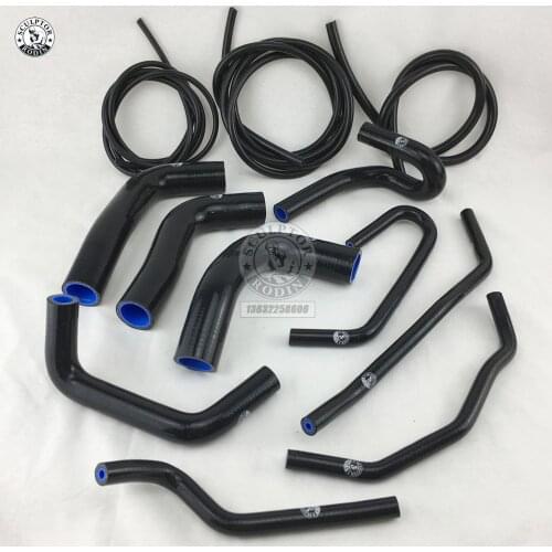 Silicone Radiator Hose Kit For MAZDA MIATA MX5 1.8L 94-97 + Vacuum HOSE KIT red/blue/black