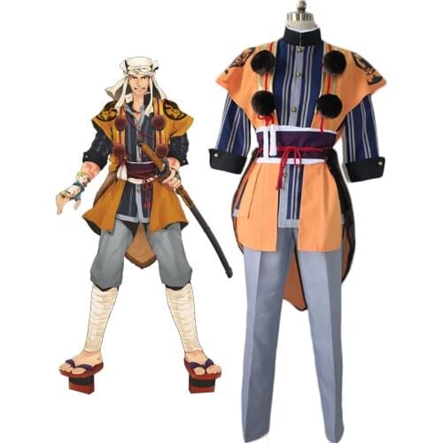 Touken Ranbu Yamabushi Kunihiro Cosplay Costume Casual Clothing Custom Made