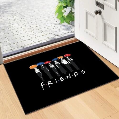 Spanish Funny Doormat Friends Tv Show Rug Hallway Non-slip Kitchen Mats Bedroom Furniture Corridor Carpet Black Bathroom Mat
