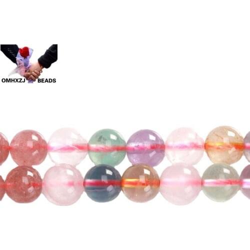 OMH Wholesale JD51 68 10mm Natural Jewelry DIY Making Bracelet Necklace Natural AAA Super Seven Energy Spacer Round String Beads