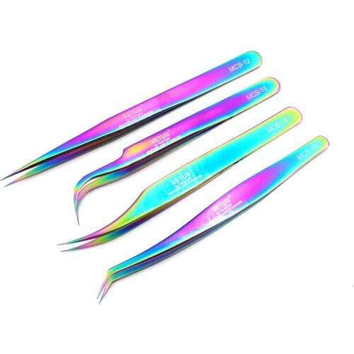 Vetus Eyebrow Tweezers High Precision Pinzas Professional for Eyelashes Extension Excellent Closure Beauty Makeup Tools