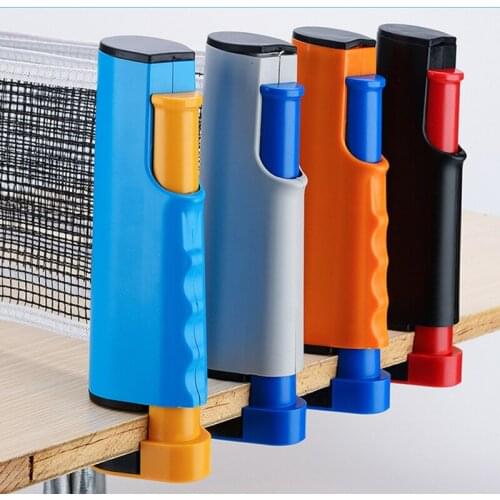 Portable Table Tennis Net Rack Retractable Ping Pong Net Rack Anywhere Home and Outdoor Ping Pong Sports Exercise Equipments