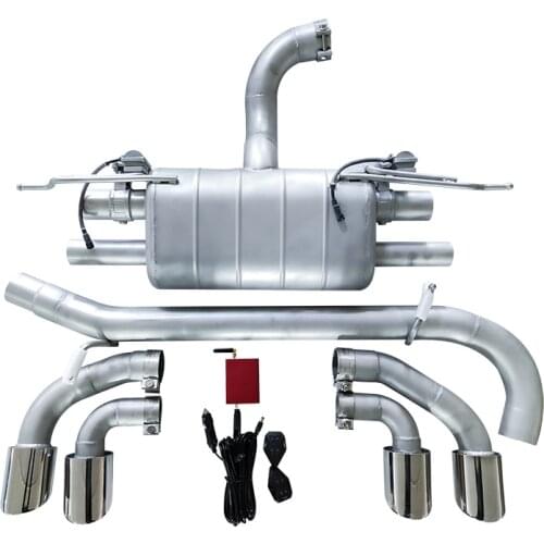 Racing Exhaust Valve Muffler Systems Sounds Control Stainless Steel Waterproof Easy Installed Remote Controller