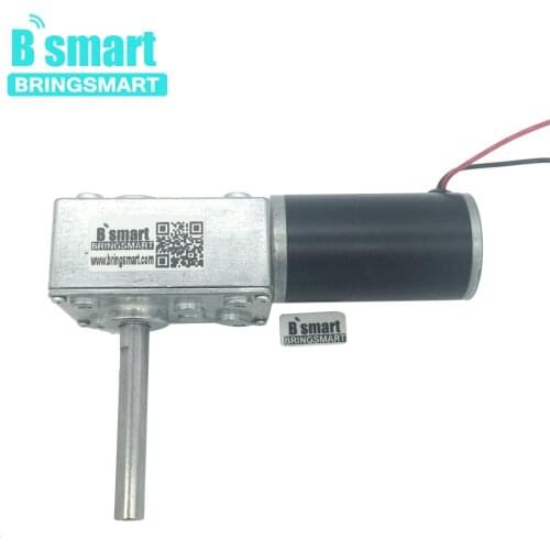 DC Worm Gear Motor 5840-31ZY DC 24V 12V Self-lock Gearbox 51mm Length D Shaft 12-470rpm High Torque Reversed Mini Turbine