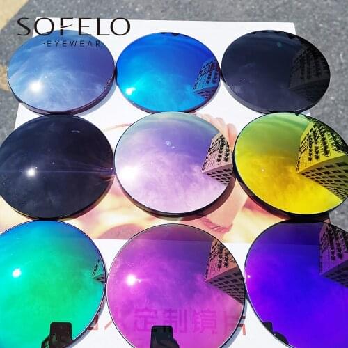 1.56 1.61 1.67 Custom Not-Polarized Sunglasses Lens Optical Glasses Prescription Lenses Myopia Hyperopia Lenses CR-39 Resin