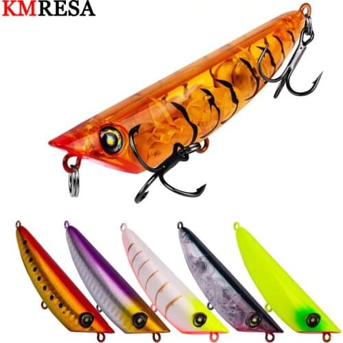 1pcs Plastic Hard fishing lure floating popper fishing wobblers8.5g/8.4cm Fishing Tackle Fishing Baits