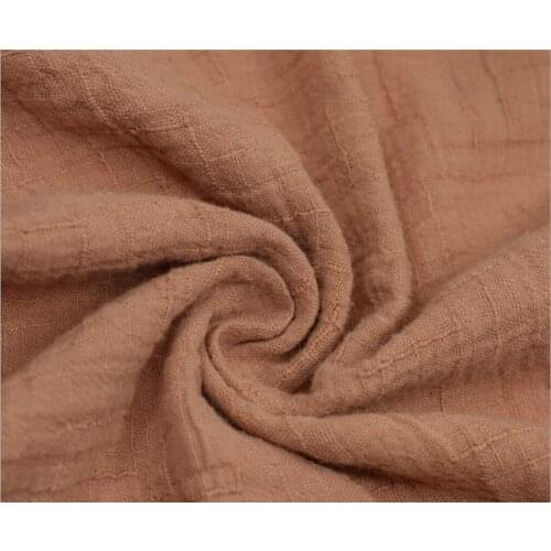 100% cotton woven crepe fabric 32*32 double cotton cloth for shirt and suits