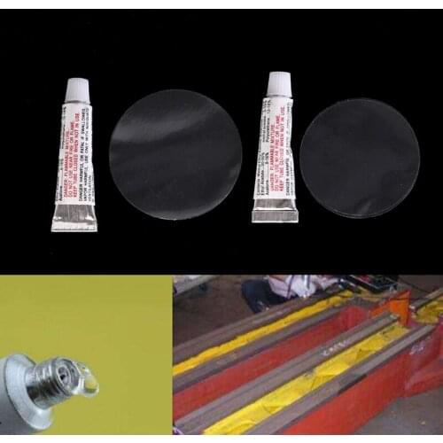 2Pcs/Lot Repair glue Intex repair package Pool & Accessories Repair glue Overhaul patch + glue Inflatable bed pool boat sofa