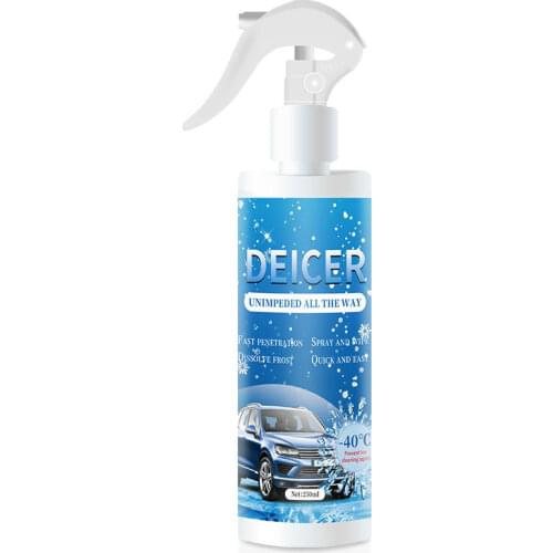 100ML Winter Car Windshield Deicer Spray Ice Remover Spray for Automotive Melts Frost Auto Car Window Defrosting Melting Agent