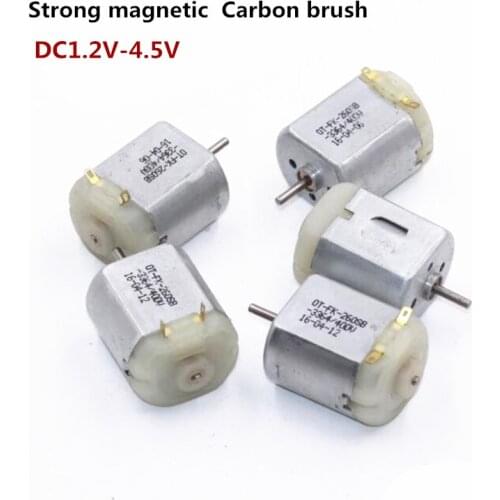 2Pcs Mini Motor DC 3V 6V shaft Length15mm High Speed 5600rpm 10000rpm Electric Motor DC 6 Volt V Micro Motors DIY Toy Cars Fan