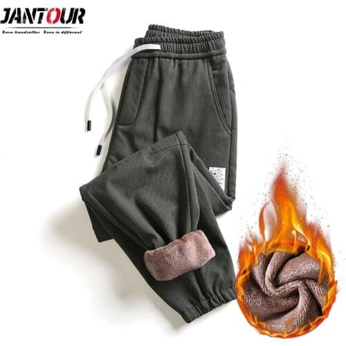Brand Men Clothing 2020 New Winter Warm Jogging Pants Men Trousers Fleece Thicken Harem Pants Sweatpants Pantalones De Hombre
