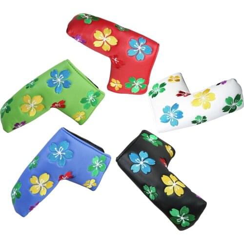 PU Golf Putter Cover Blade Golf Club Headcover Golf Club Head Cover Protector Waterproof Sleeve Waterproof Golf Accessory