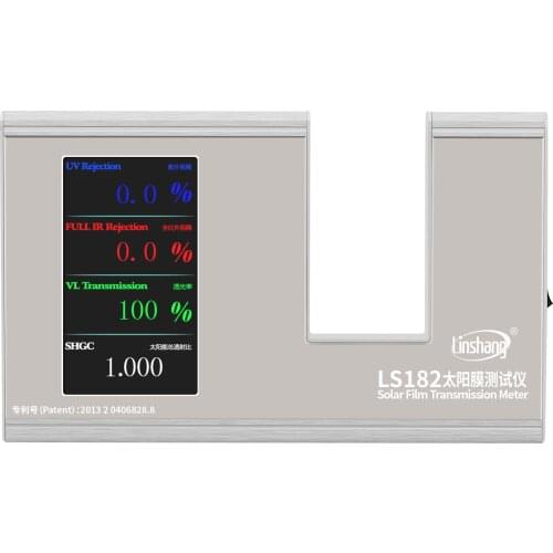 LS182 SHGC Window Energy Meter with UV Full IR Visible light transmittance Solar Heat Gain Coefficient with six results
