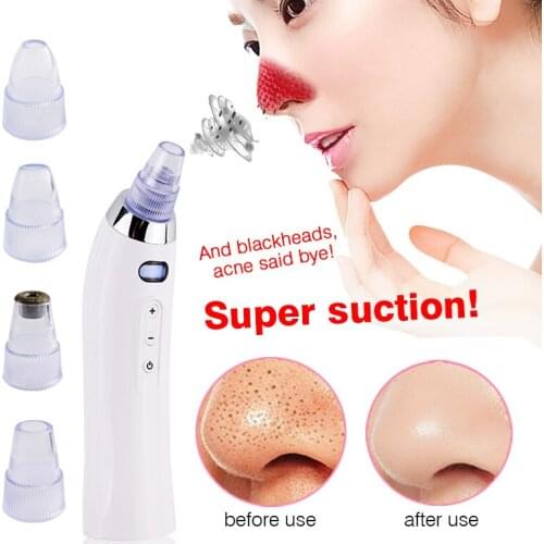 Blackhead Suction Instrument Facial Face Pore Cleanser Effective Improve Skin Tightening Face Instrument Diamond Dermabrasion