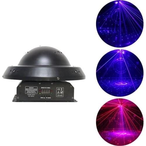 Stage Rotating Lights all Over The Sky Star Laser Light Blue Moon Laser Light KTV Flash Bar Star Special Effects Laser