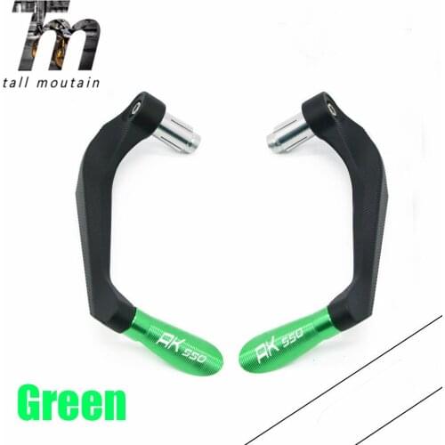 Motorcycle Universal 7/8" CNC Handlebar Grips Handle Bar Brake Clutch Levers Guard Protector For KMYCO AK550 AK 550 All Years