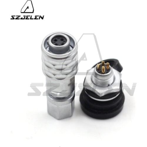 WEIPU SF6 series waterproof 4pin cable connector , Weipu SF6 4pin Aviation Connector IP67 Plug Socket