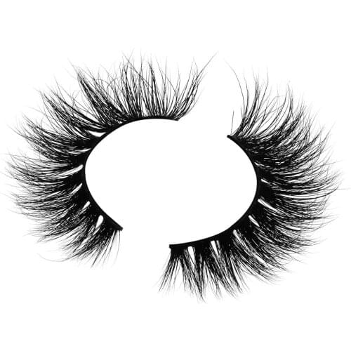 3D Eyelashes One Pair Real Mink False Lashes Fluffy Messy Individual 5D Natural Makeup Female Cosmetics Reusable Wholesale