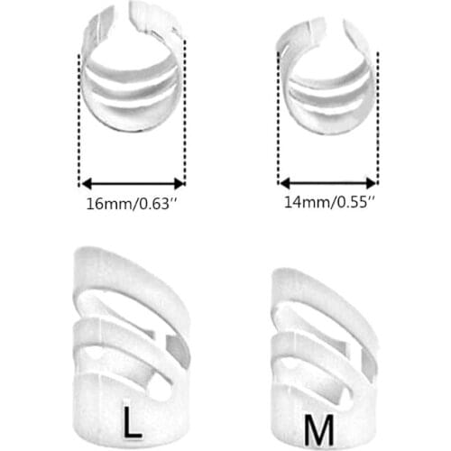 8pcs Alaska Guitar Picks Adjustable Finger Picks Medium and Large Alaska Picks Plectrums Stringed Instrument Accessories Drop