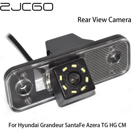ZJCGO HD CCD Car Rear View Reverse Back Up Parking Night Vision Waterproof Camera for Hyundai Grandeur SantaFe Azera TG HG CM
