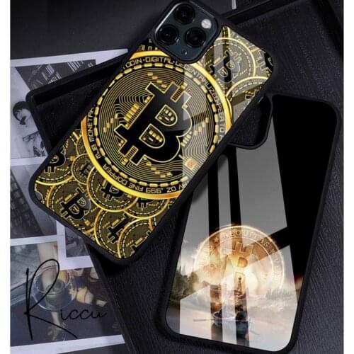 I Love Accept Bitcoin Phone Case Rubber for iPhone 12 11 Pro Max XS 8 7 6 6S Plus X 5S SE 2020 XR 12 Mini case