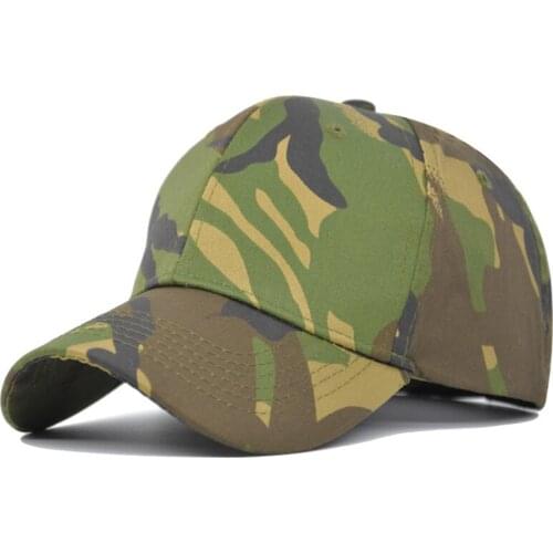 [DIFF COOL]Summer Unisex Women Men Adjustable Outdoor Camouflage Caps Trucker Plain Baseball Visor Cap Hats Fashion Accessorie