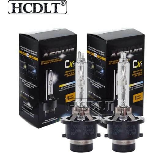 HCDLT 2PCS CX3 Xenon Bulb D2S D2R HID Replacement Lamp 12V 35W 55W D2S 6000K 4300K 5000K 8000K 3000K Auto Car Headlight Bulbs