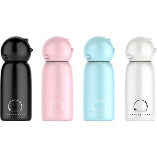 Cute Thermos Cup Stainless Steel Kawaii Water Bottle Tea Infuser Bottle Insulated Wine Tumbler Cute Water Bottle Tumbler Giggy