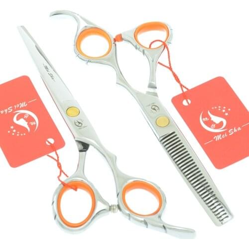 5.5" 6" Stainless Steel Pet Grooming Scissors Professional Dog Hair Cutting Shears Thinning Clipper Animal Beauty Tesoura A0053A