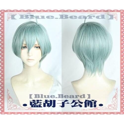 Anime IDOLiSH7 ZOOL Isumi Haruka Cosplay Wig Short Green Heat Resistant Synthetic Hair Wig + Wig Cap