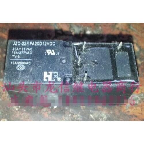 Relays JZC22F3FA20D12VDC 22F-1A-12V-16A