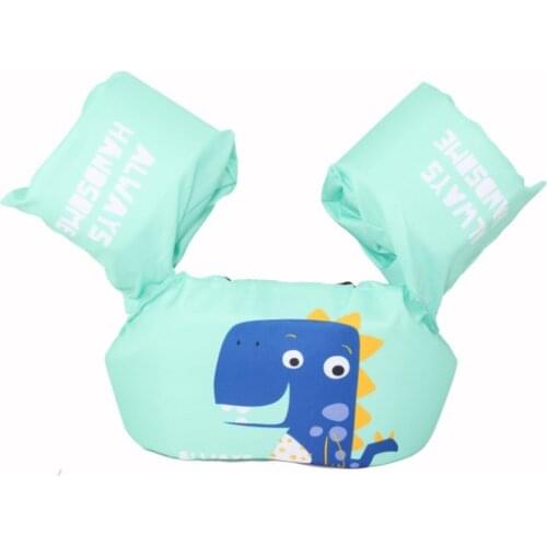 Baby Swimming Pool Float Cartoon Arm Sleeve Life Jacket Swimsuit Foam Safety Swimming Training Floating Pool Float Swimming Ring