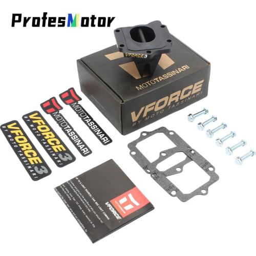 Motorcycle carbon fiber intake valve reed valve set v-force 3 for Kawasaki 125cc 250cc 250cc KX kdx Kmx 125 zx150 / kr150