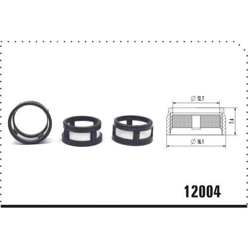 100pcs Wholesale For 17113197 MP-50102 Lower Fuel Injector Filter Fuel injector Repair Kits 16*7.6*12.7mm VD-FL-1103