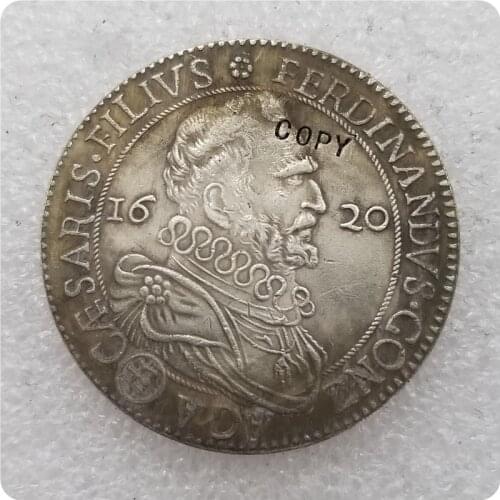 1620 Italy Silver Copy Coin commemorative coins-replica coins medal coins collectibles