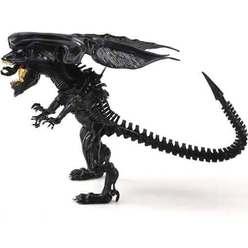 17cm NECA Alien Queen figure toys 047 Deluxe Xenomorph Warrior Hybrid Matel PVC Action Figure Alien Toys