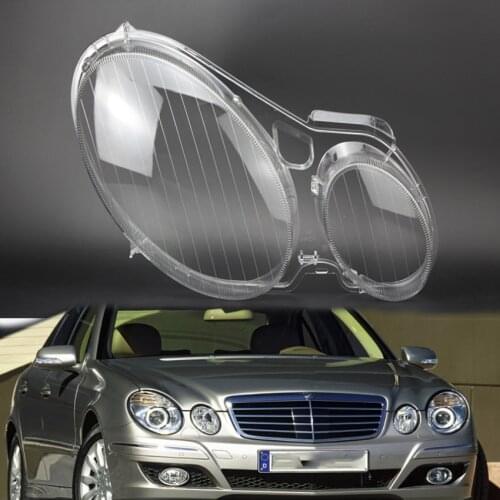 Lampshade Headlight cover Lens glass lamp protection W211 headlight plastic for Mercedes-Benz W211 E240 E200 E350 E280 E300