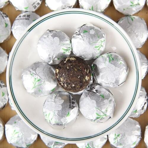 Yunnan Pu'er Tea Chinese Mini Puer Tea Pu'er Tea Pot 250g Jasmine Pu'er Tea health care and sliming tea