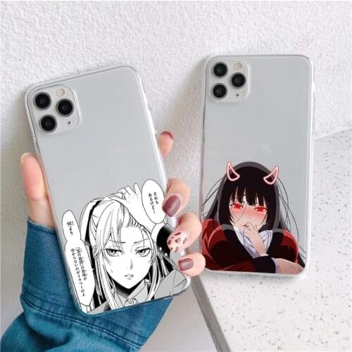 For Samsung Galaxy A82 A72 A52 A32 A51 A50 A21S A12 A02S A31 A30 A42 A41 A40 A71 A70 A6 A7 A9 2018 Kakegurui Jabami Yumeko Case