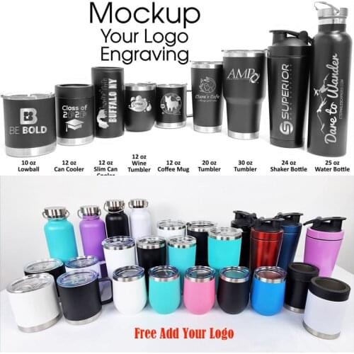 Insulated Water Bottle Personalized Christmas Present Custom Logo Birthday Gifts Wine Tumbler Beer Mugs Thermos Bottle