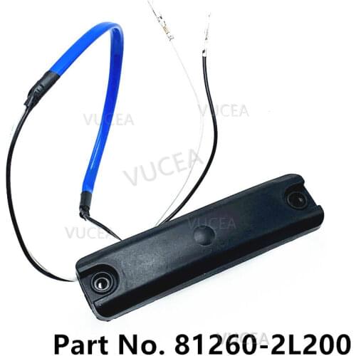 Rear trunk opening button boot release switch rear lid trunk opening button for Hyundai I30 2007 2008 2009 2010 2011 81260-2L200