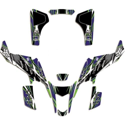 Team Graphics Decals Sticker Kit DECO For Suzuki LTZ400 LTZ 400 2003 2004 2005 2006 2007 2008