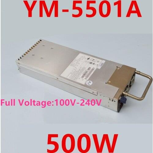 New PSU For 3Y 2U 500W Power Supply YM-5501A