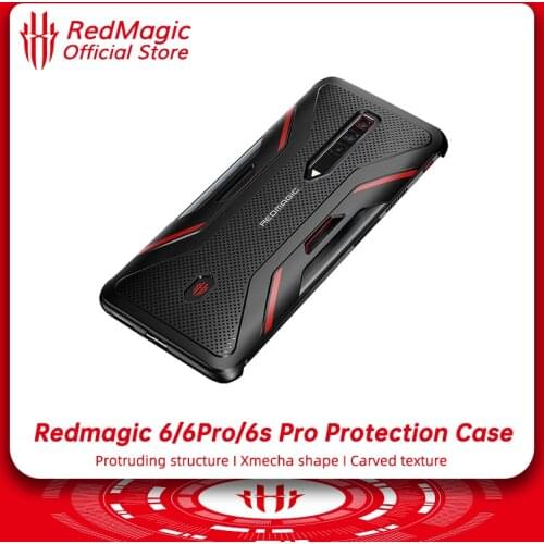 Original Nubia Protective Case for RedMagic 6 Pro Smart Phone Ultra-thin Shockproof Cover for Red Magic 6 Protective Case