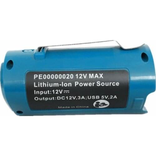 Dawupine USB Power Connector Charger Holster for Makita 10.8V 12V BL1013 Li-ion Battery USB Device Winter Cloth Charging Adapter